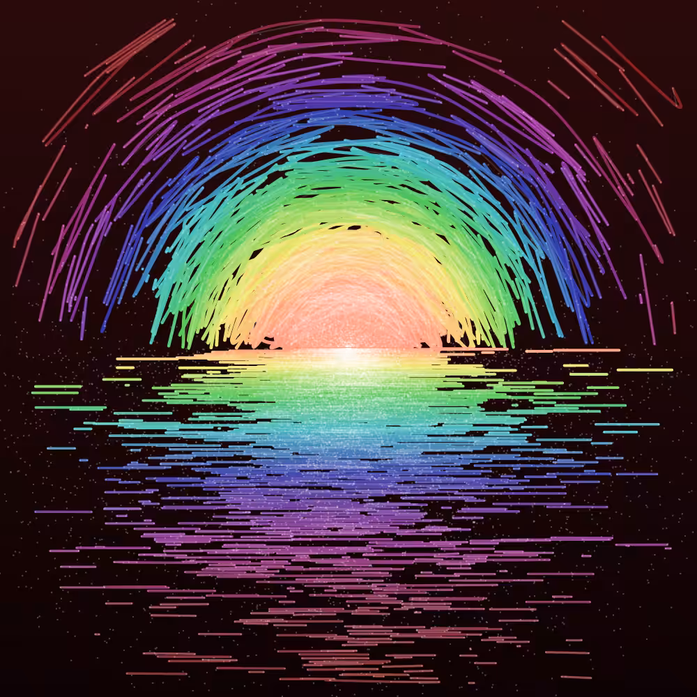 When Light Meets Water #307