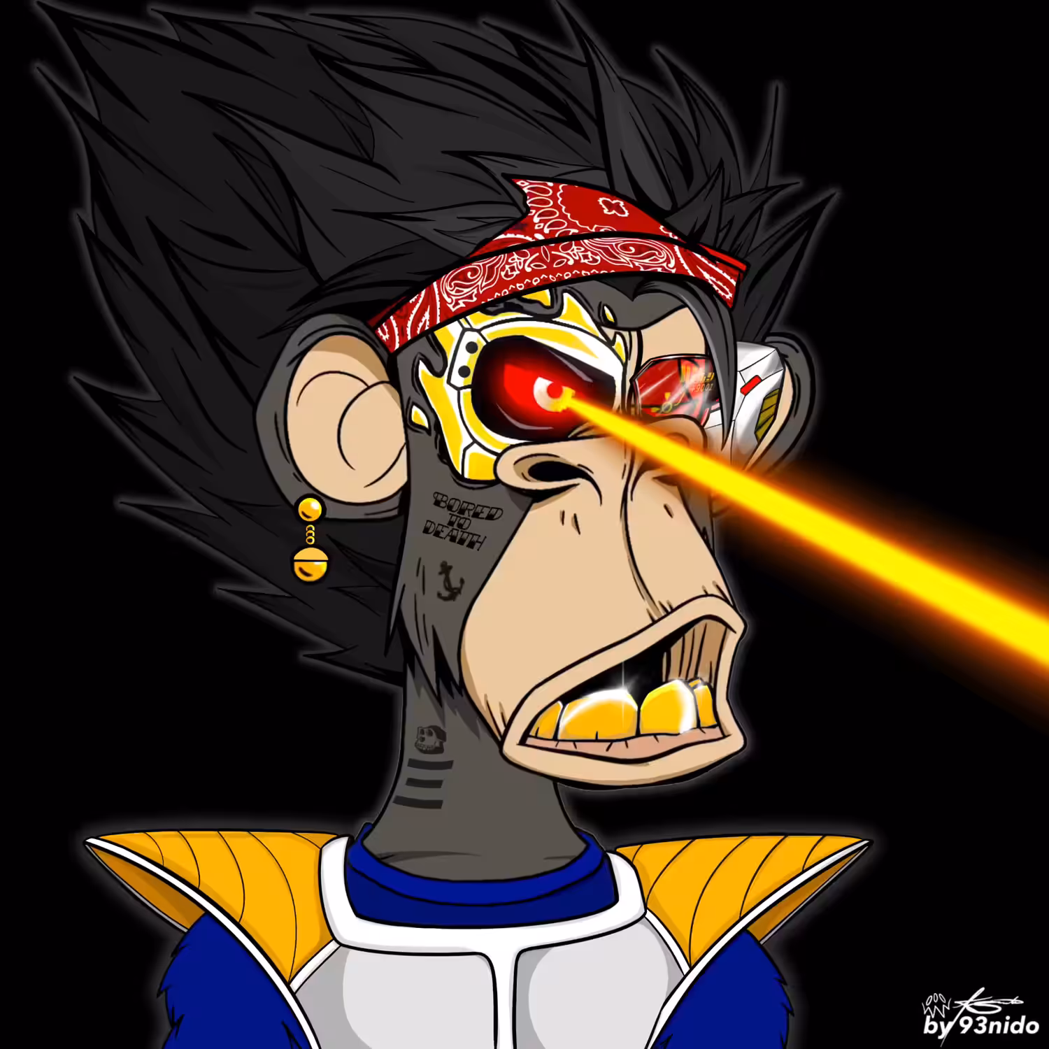 Ascended Apes: Ascended Ape - Ultra Beam Gold