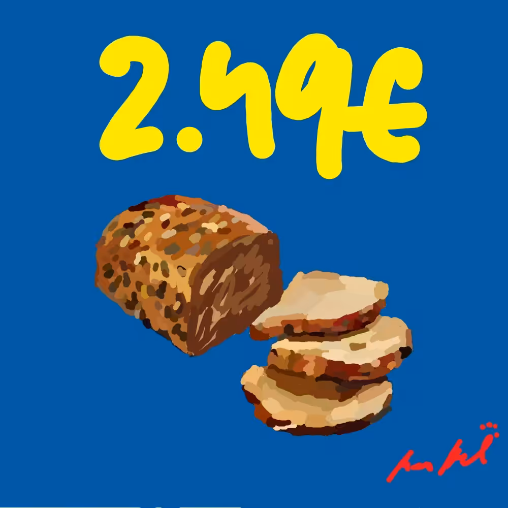 Kürbiskernbrot, 750g