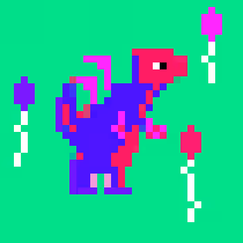 pixel dino 004