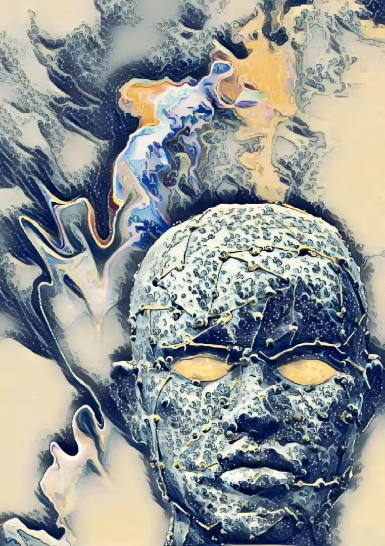 Hokusai's servant