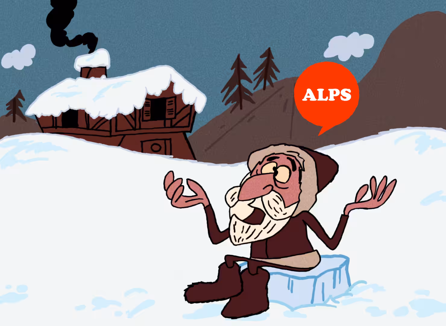Official Alps nft business card