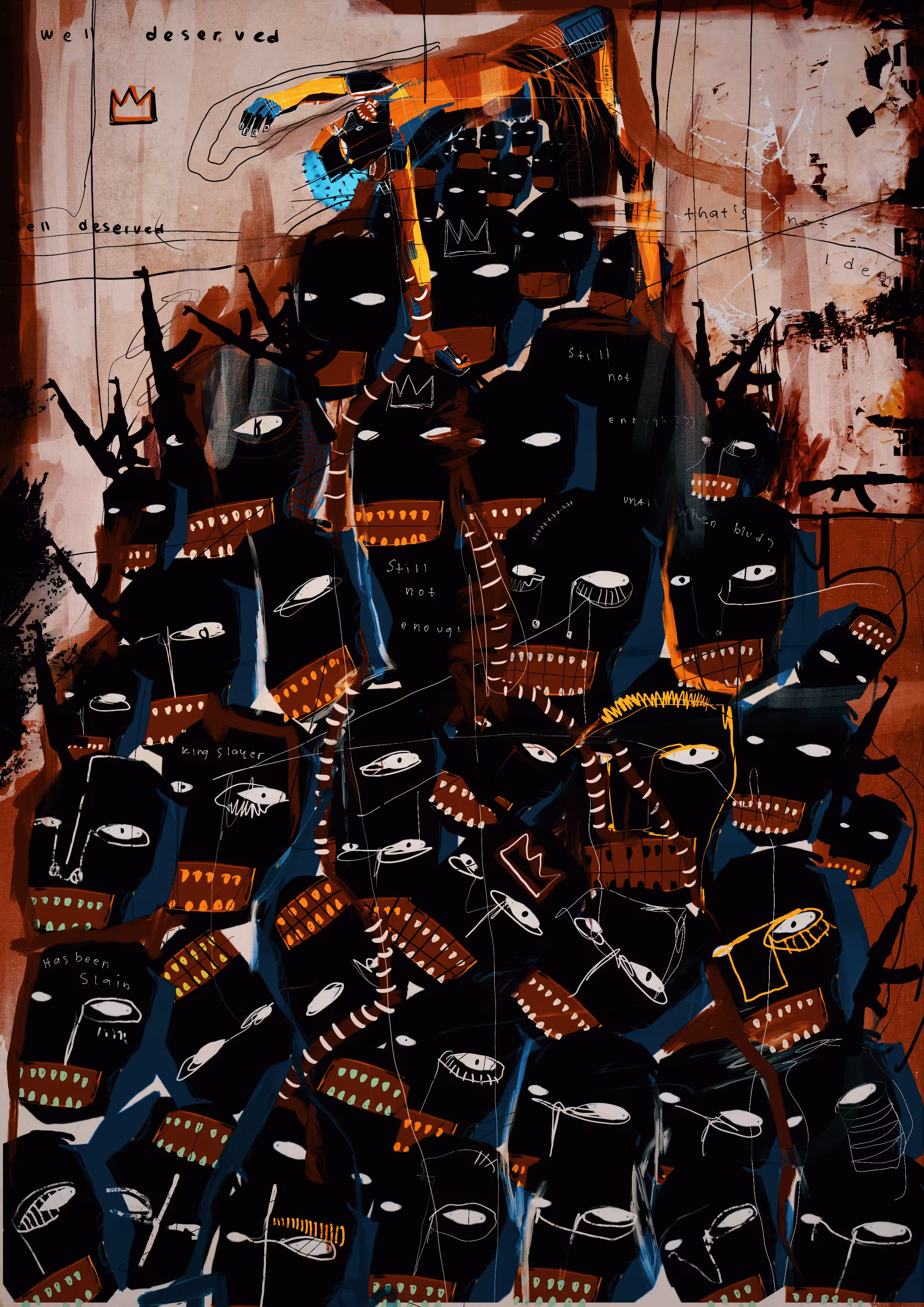 Piles of spirits