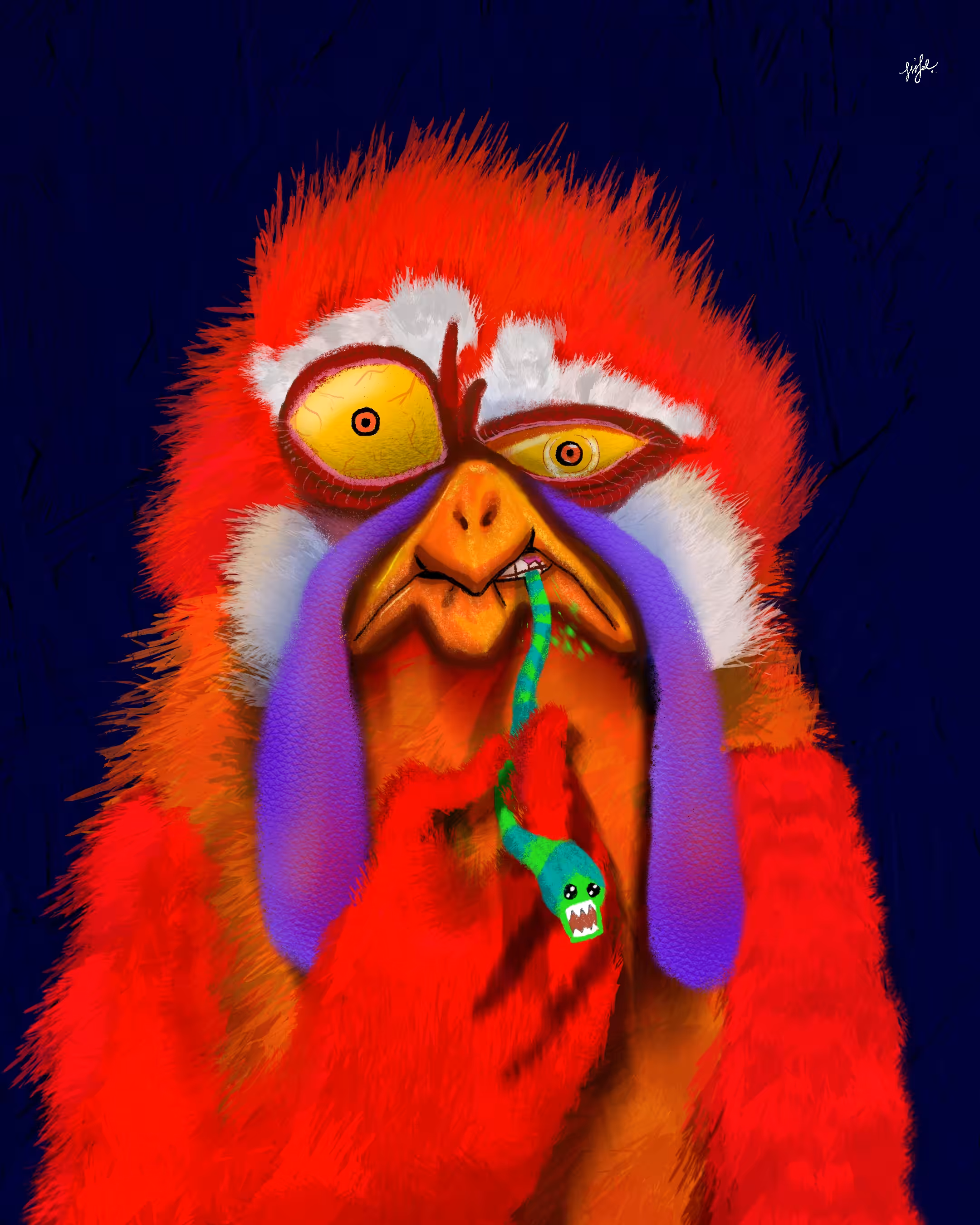 Depression Monster #0008