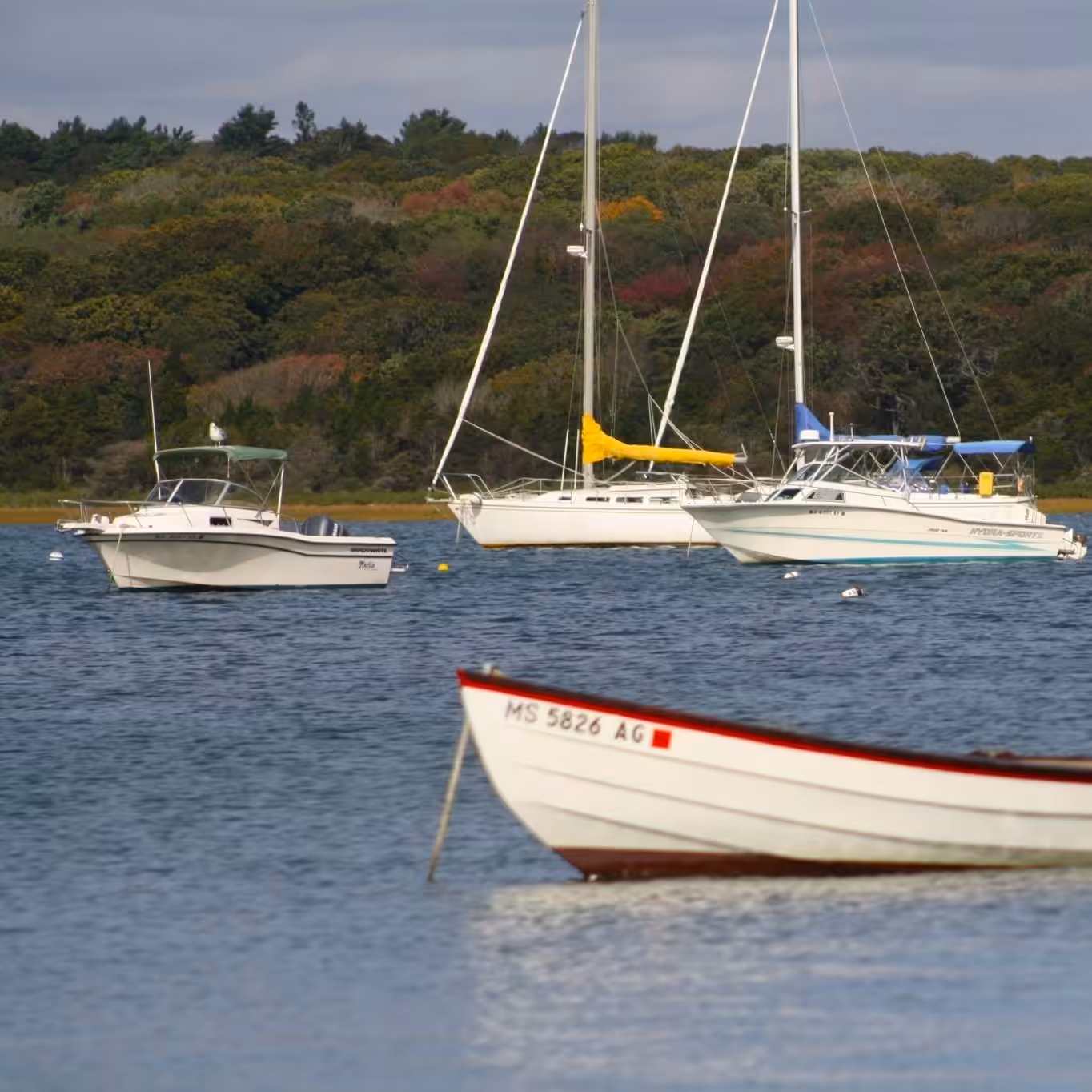 October On Westport Harbor 