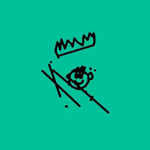 Basquiat Doodles: Basquiat #3373