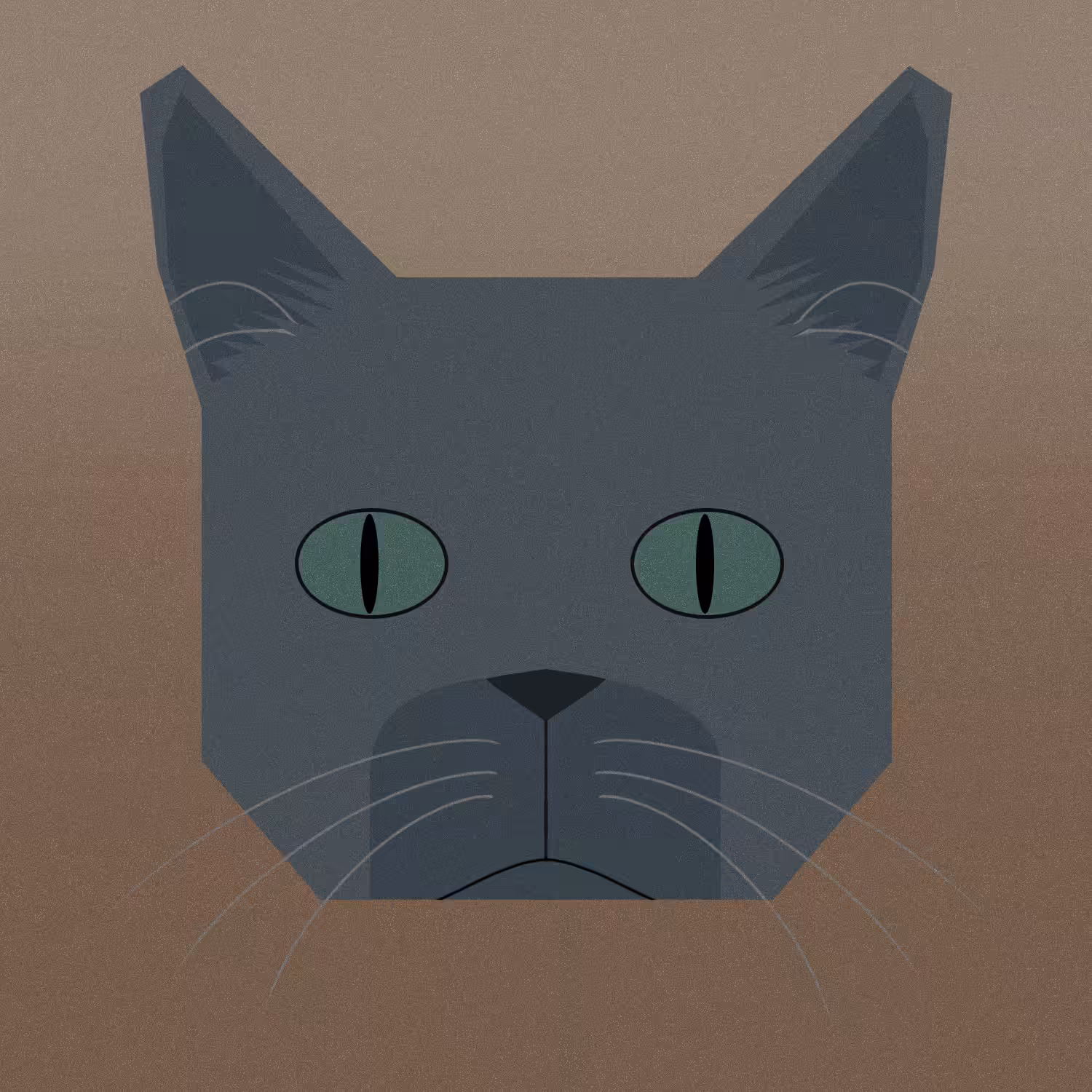 kitty #3 - russian blue