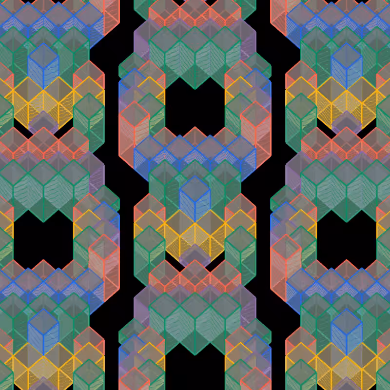 3D Pattern: BLOCK #38