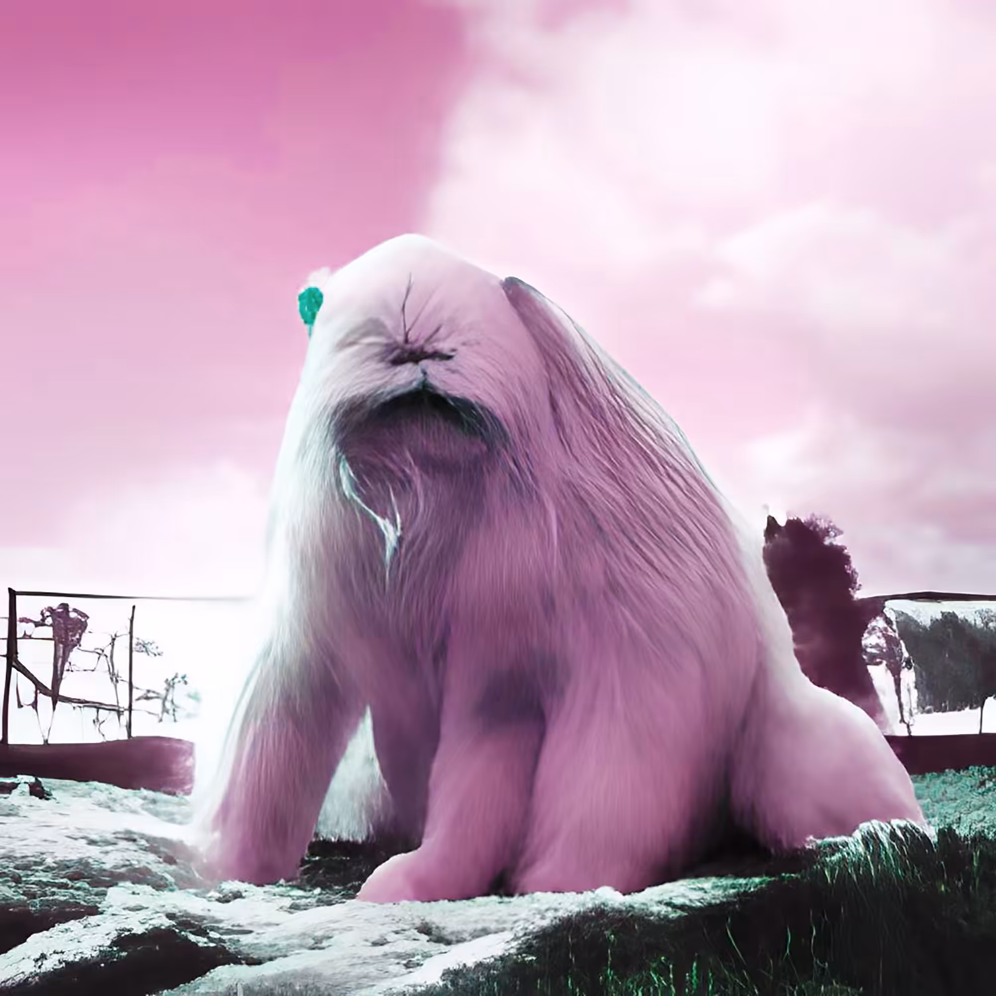 YETI CONTEMPLATING ETERNITY