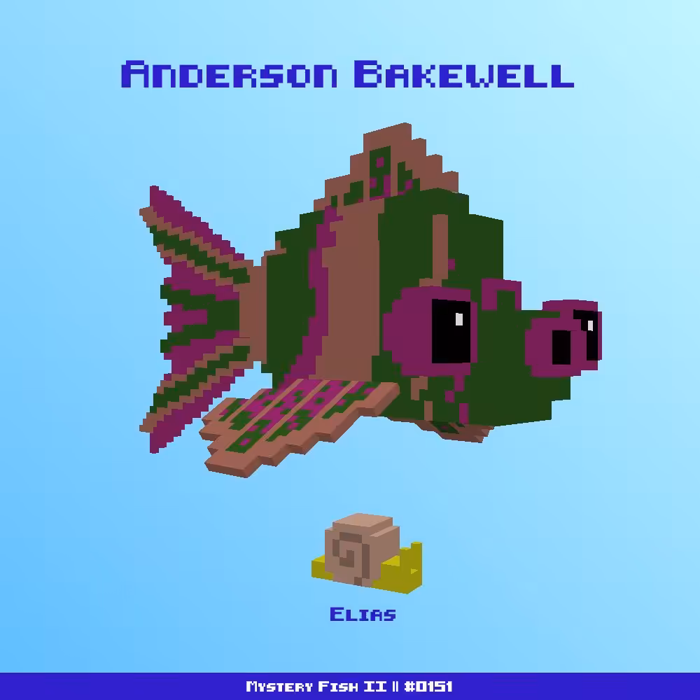 Anderson Bakewell :: Mystery Fish 0151/1000
