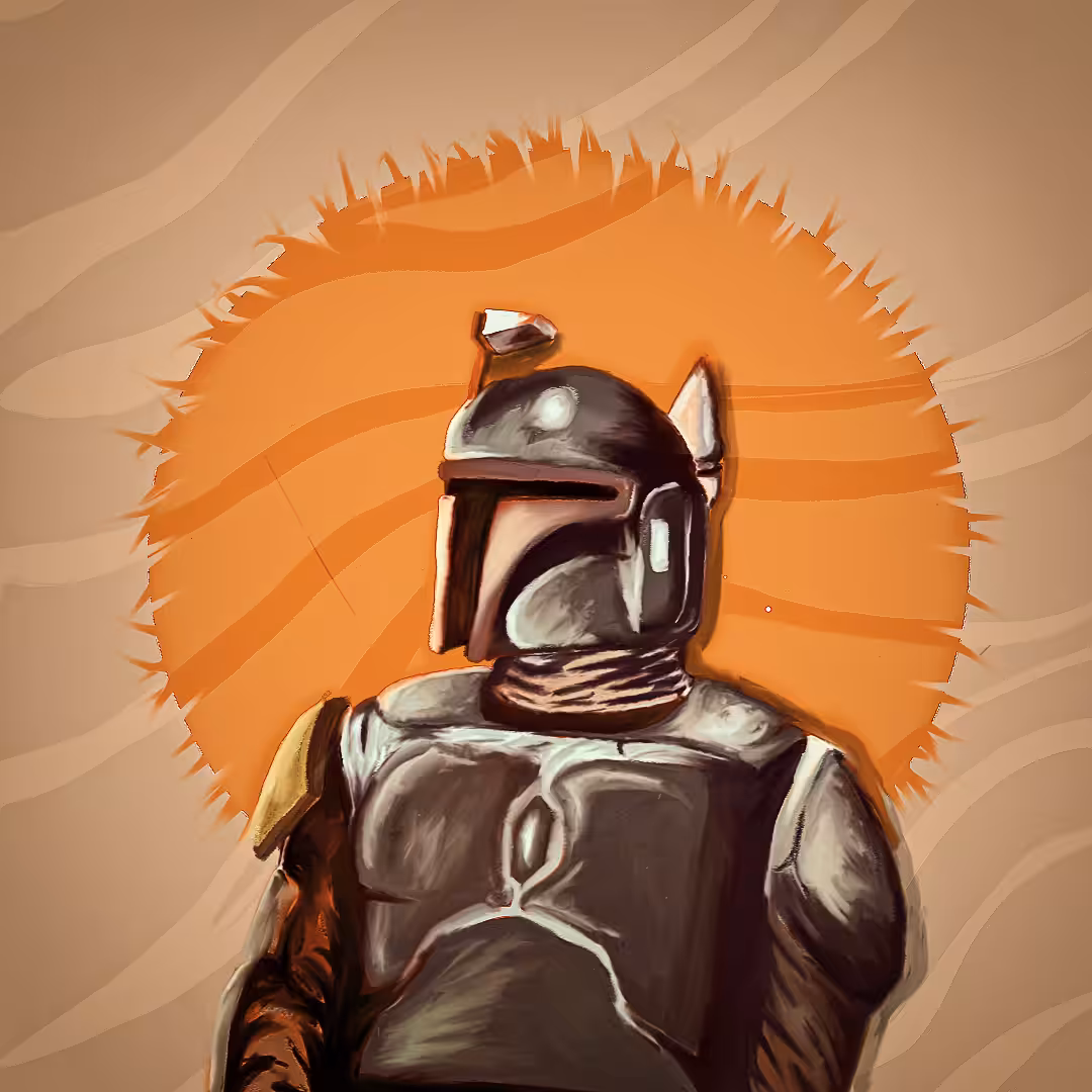 The bounty hunter.