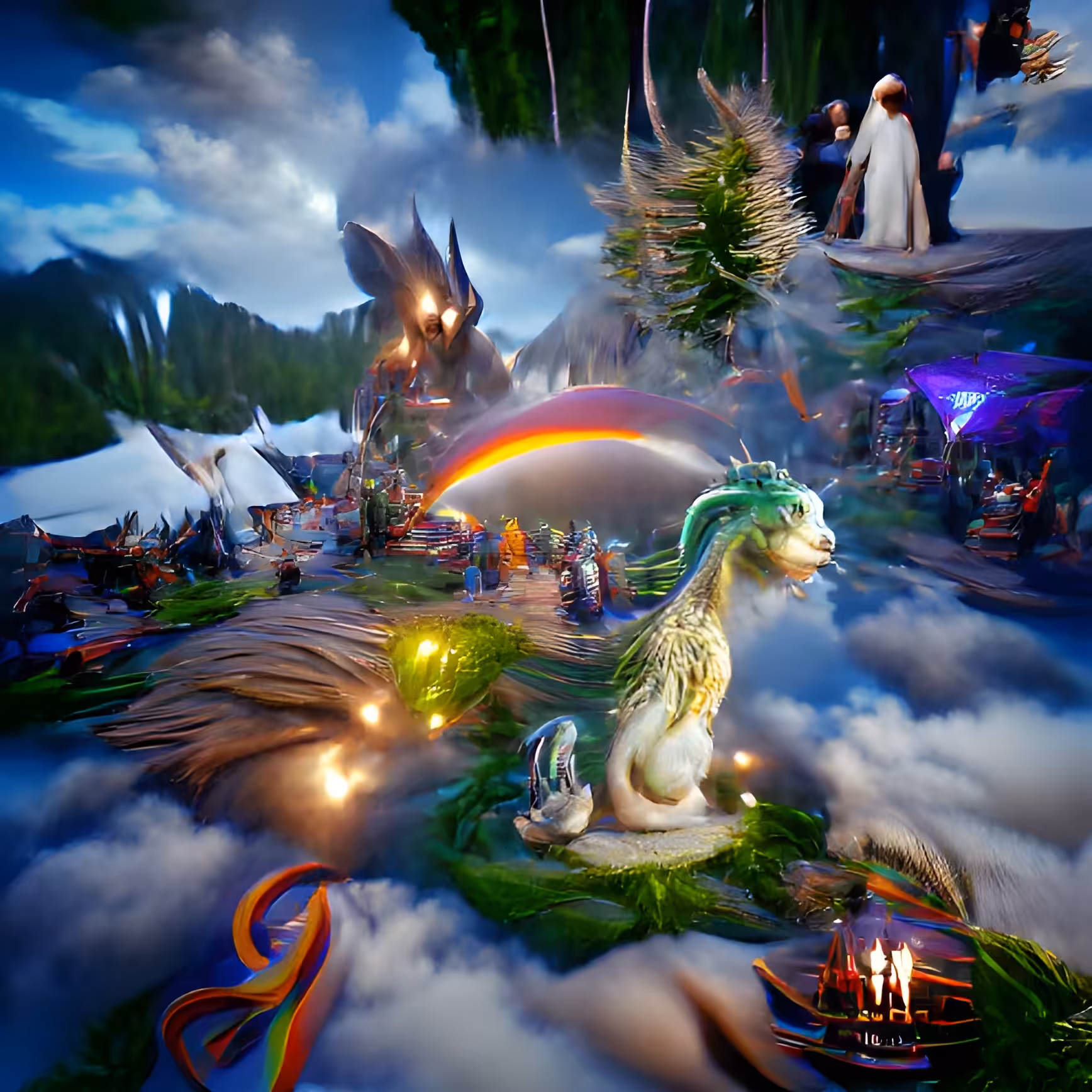 Fantasy Hemp Dragon
