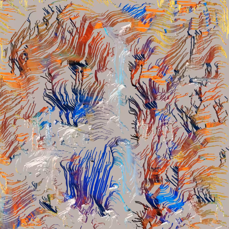 ABSTRACT PERLINS #34