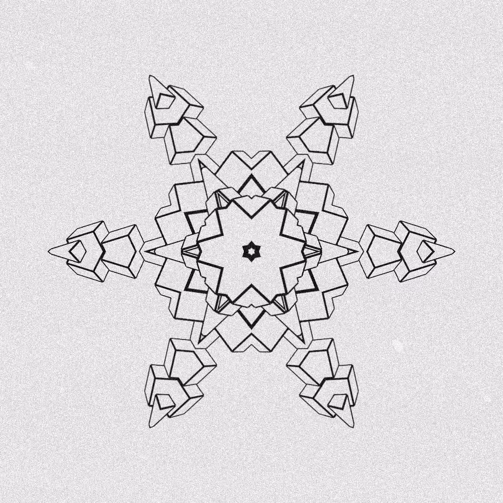 Monochrome Kaleido #91
