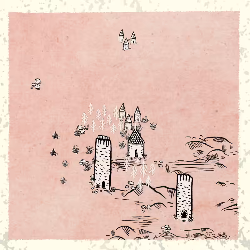 Medieval Village  #126