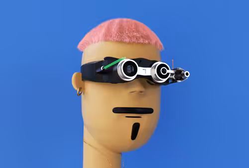 3DCryptoPunks V.1 Official: R-3DPUNK #0042