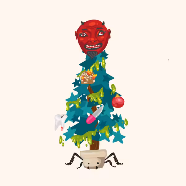 Creepy Christmas Tree For You! #14