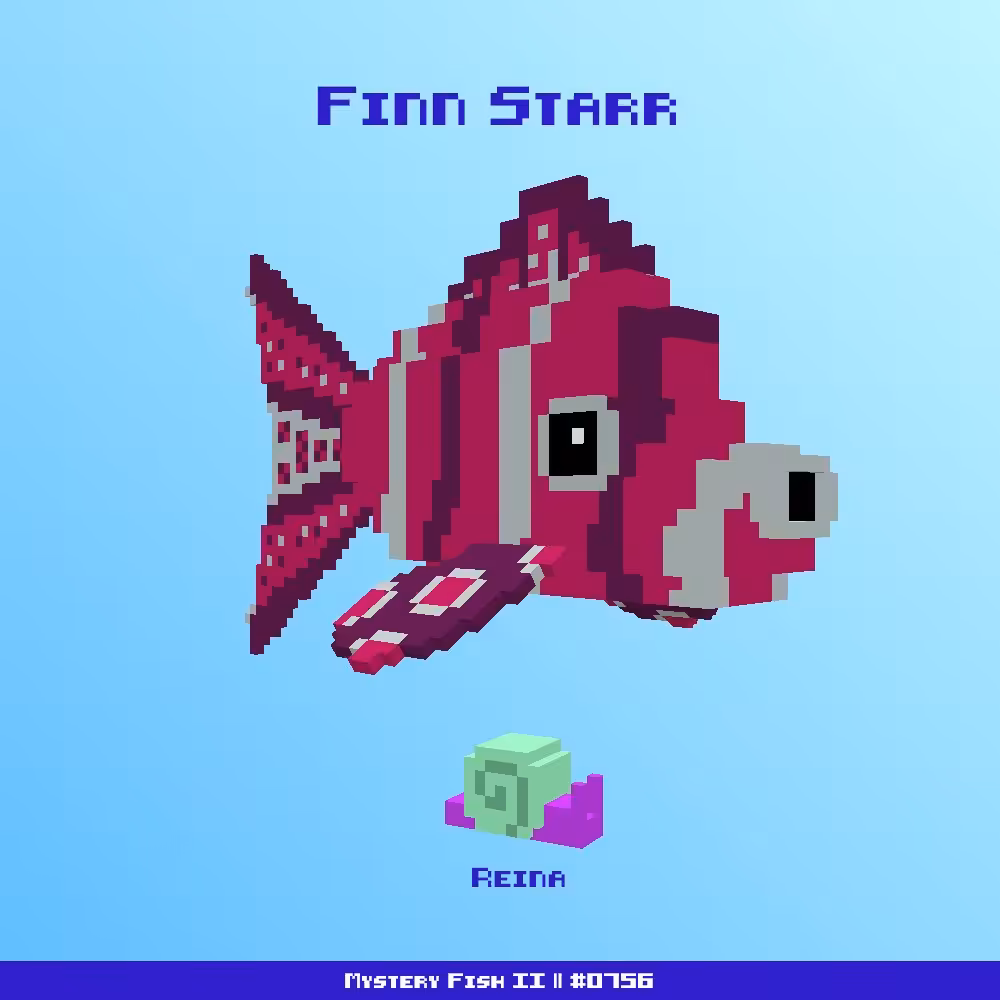 Finn Starr :: Mystery Fish 0756/1000 