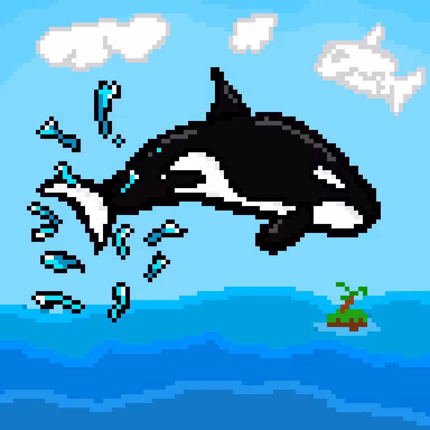 Jumpy Orca