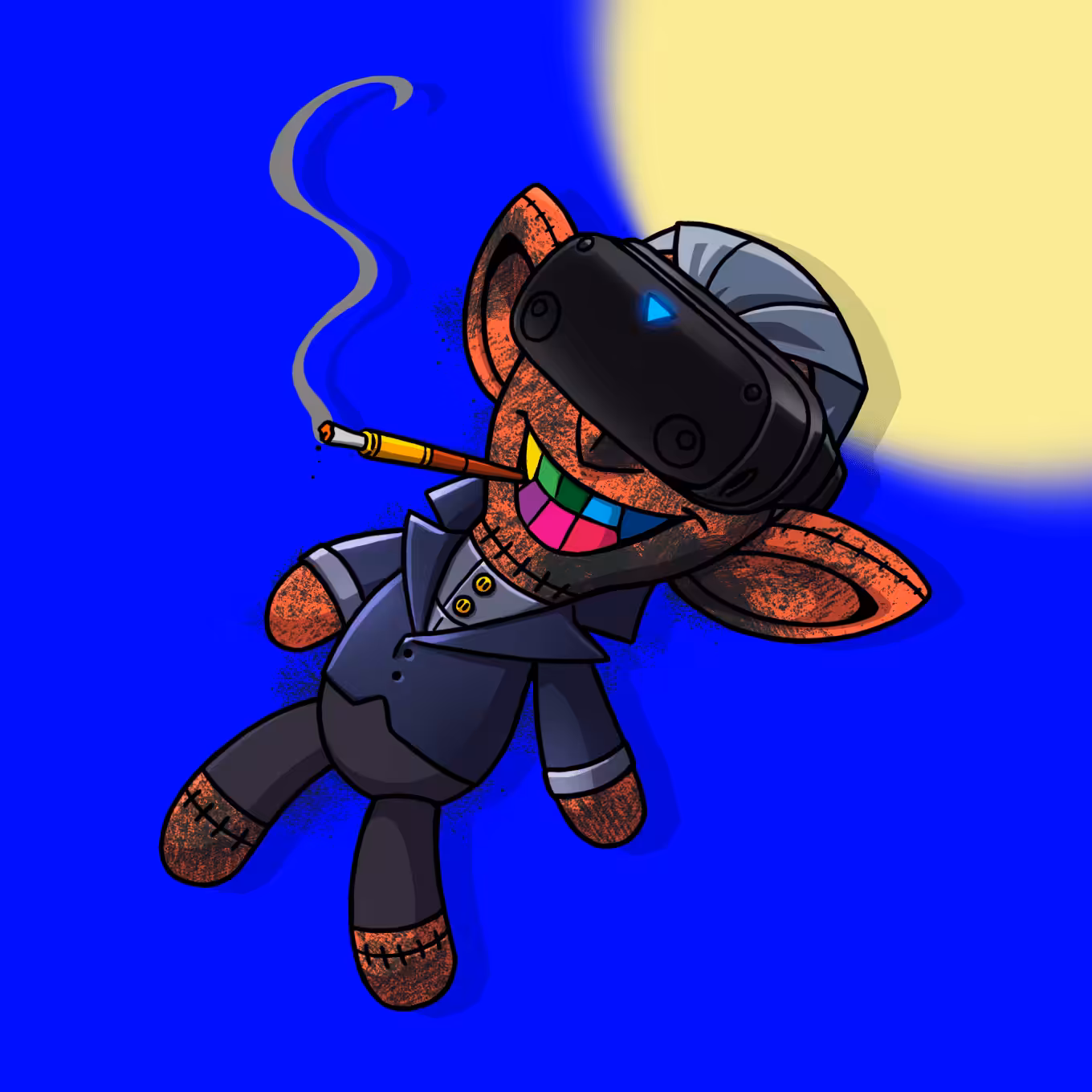 #1102 Sneaky Vampire Teddy
