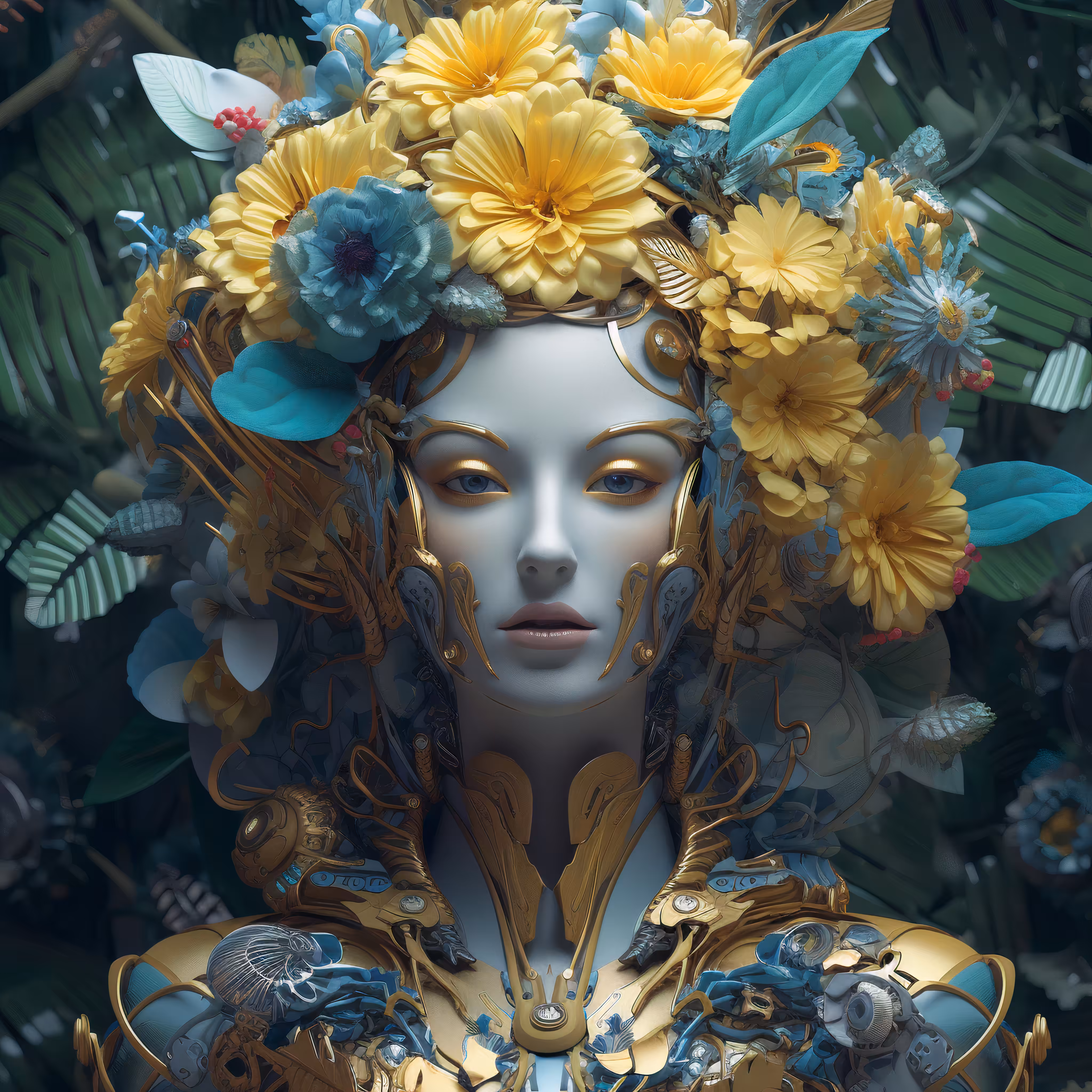 Flowering Metal #16