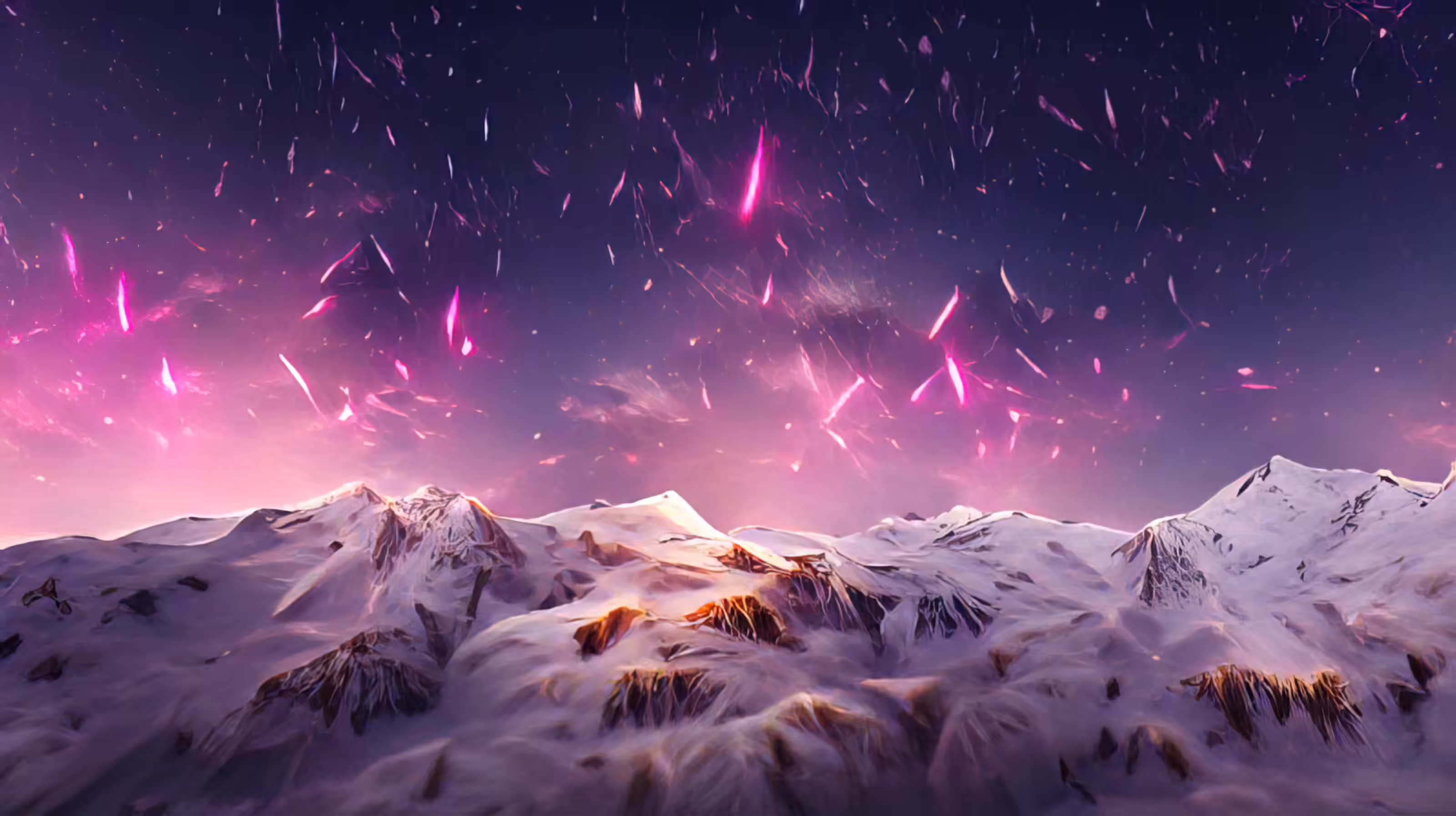 Starry Snowcaps