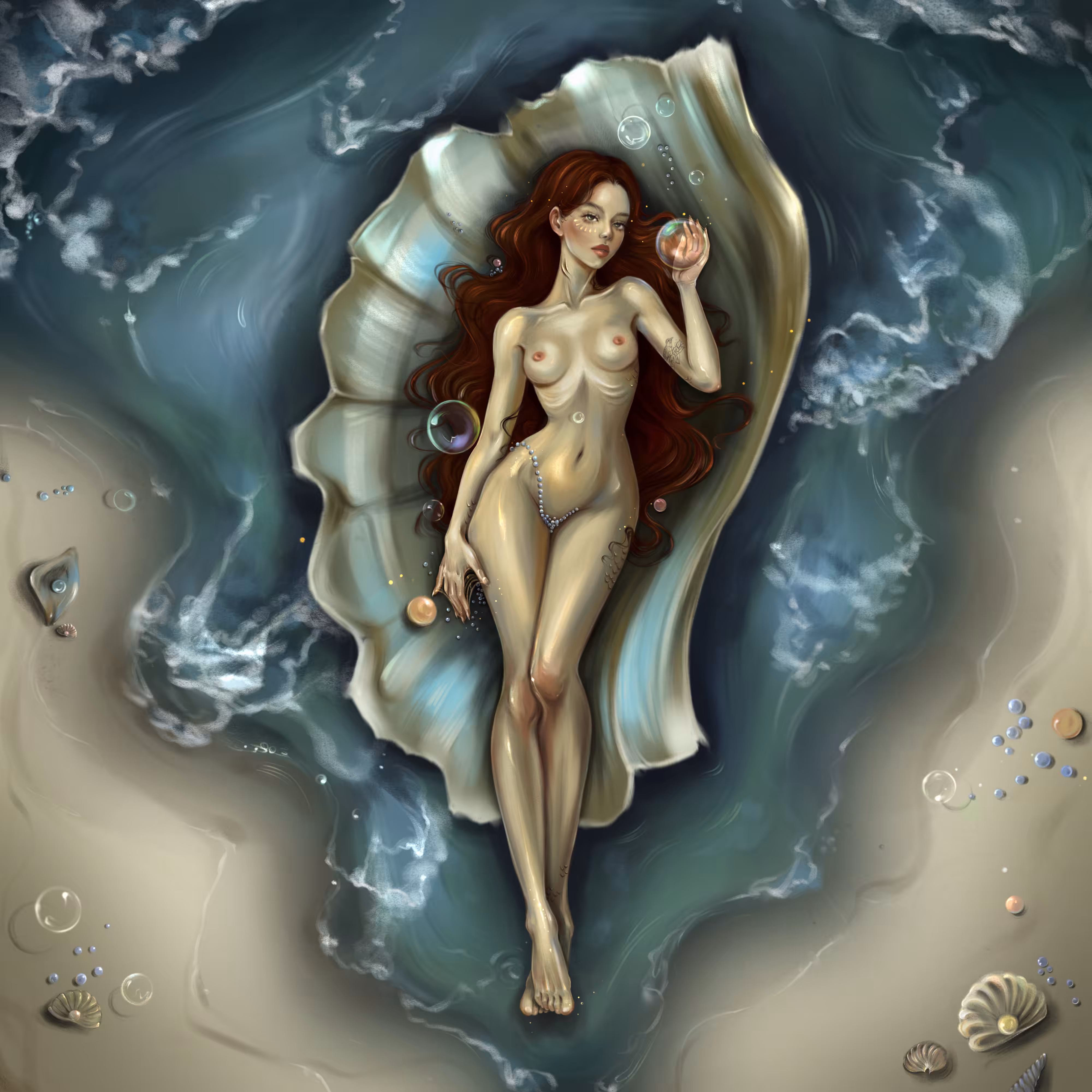 The birth of Venus