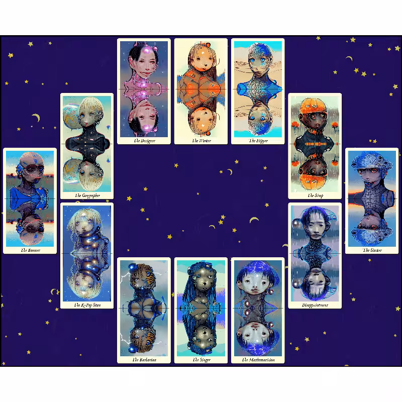 Reflexions - the fxhash tarot #21