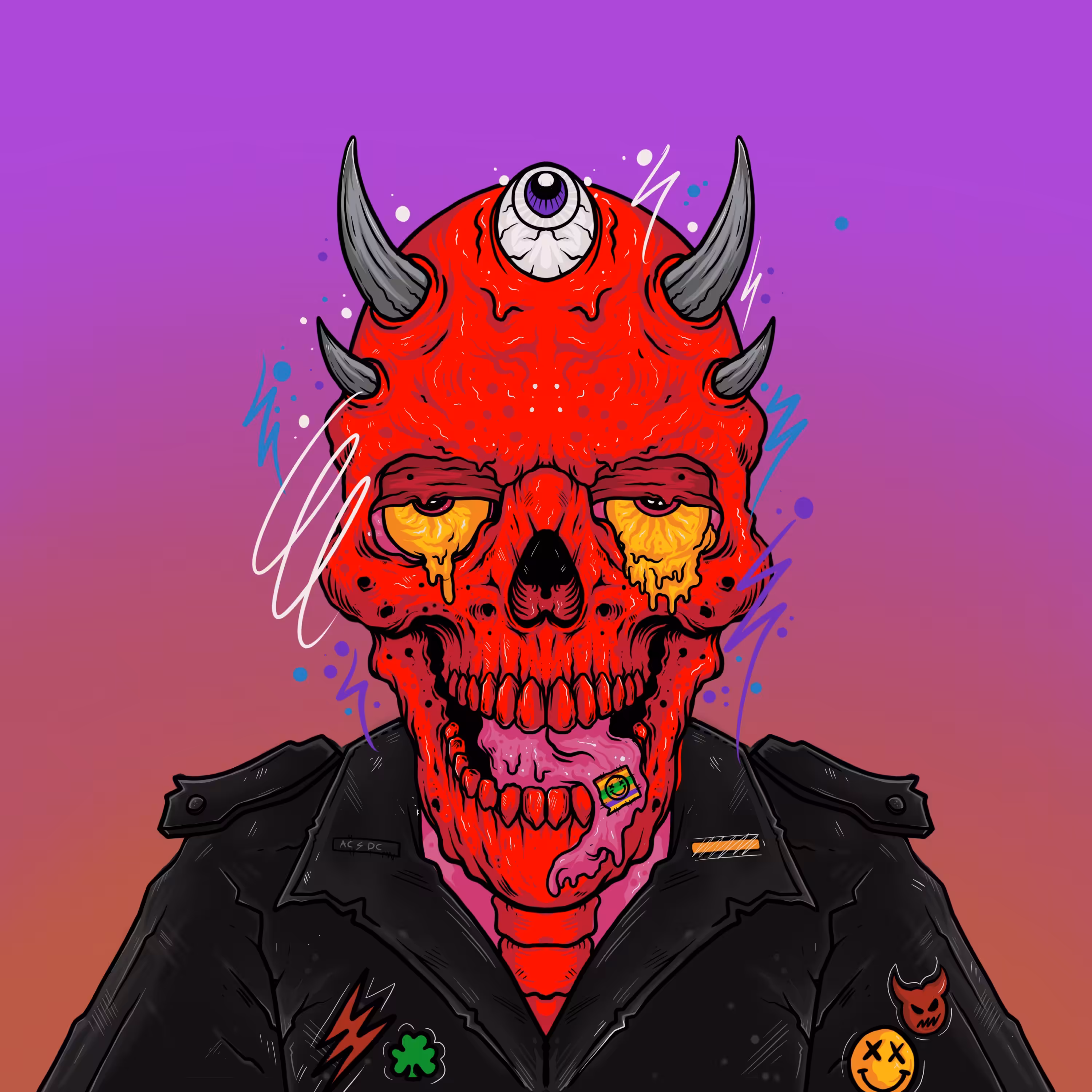 skunx skull #2
