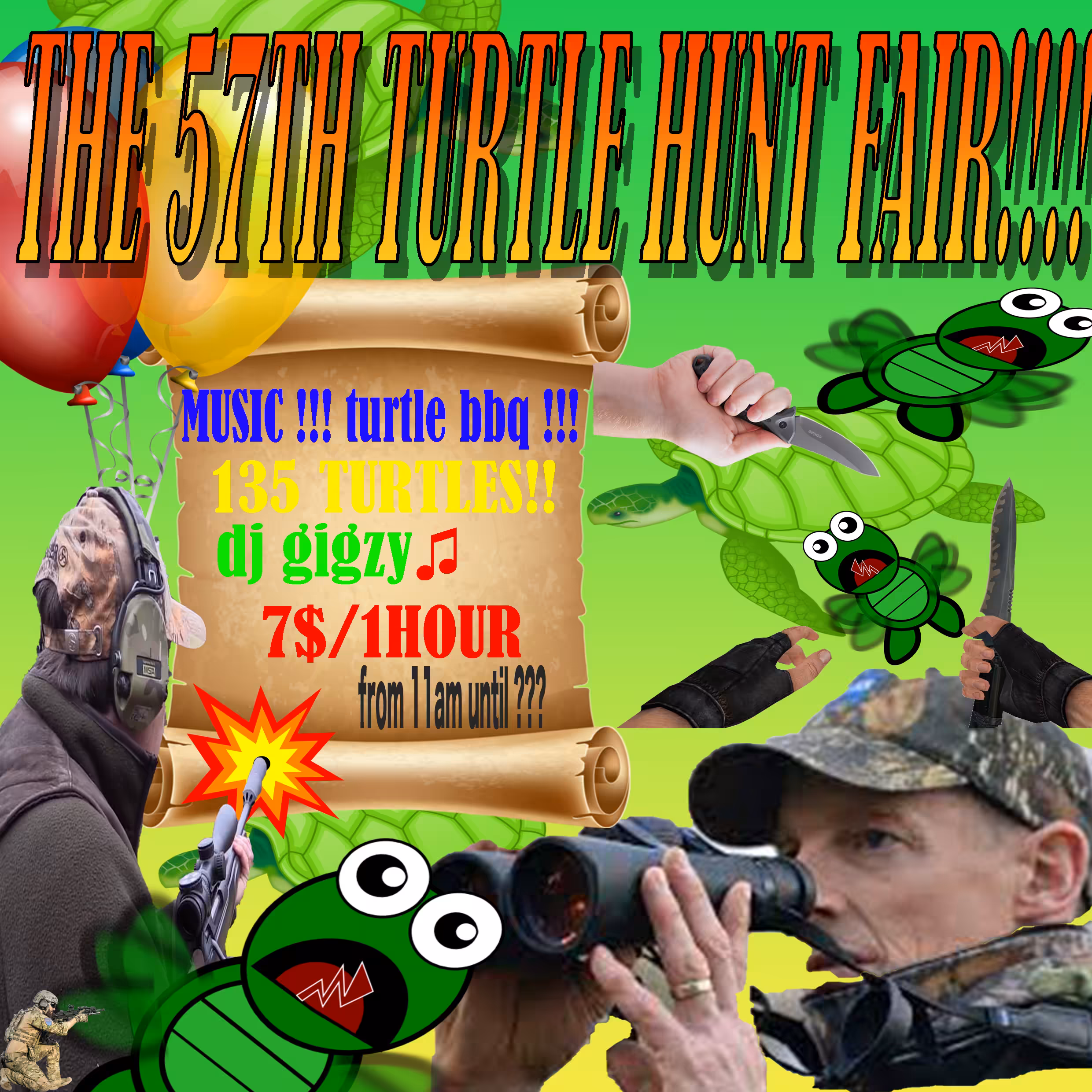 THE 57TH TURTLE HUNT FAIR!!!!, 2021