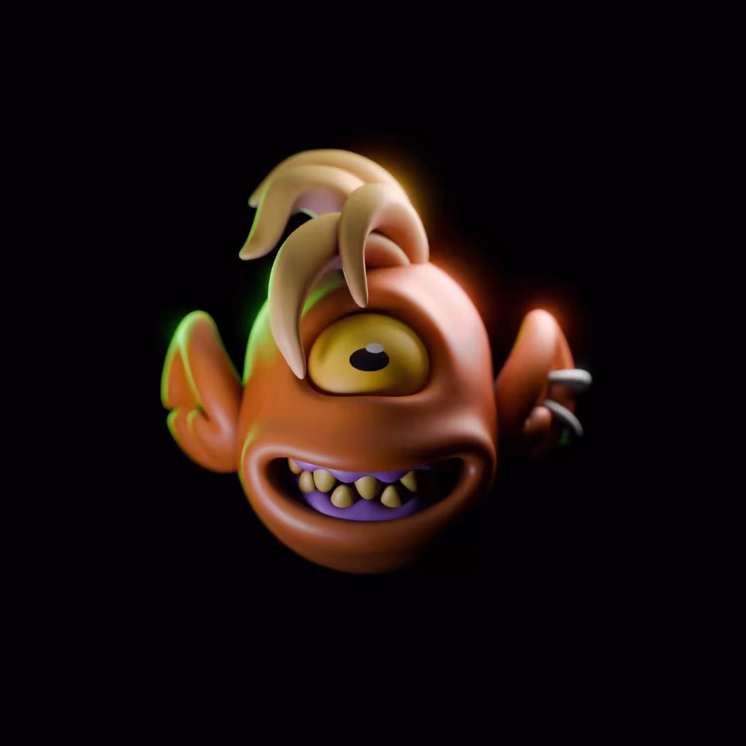 Punk Ogre Head