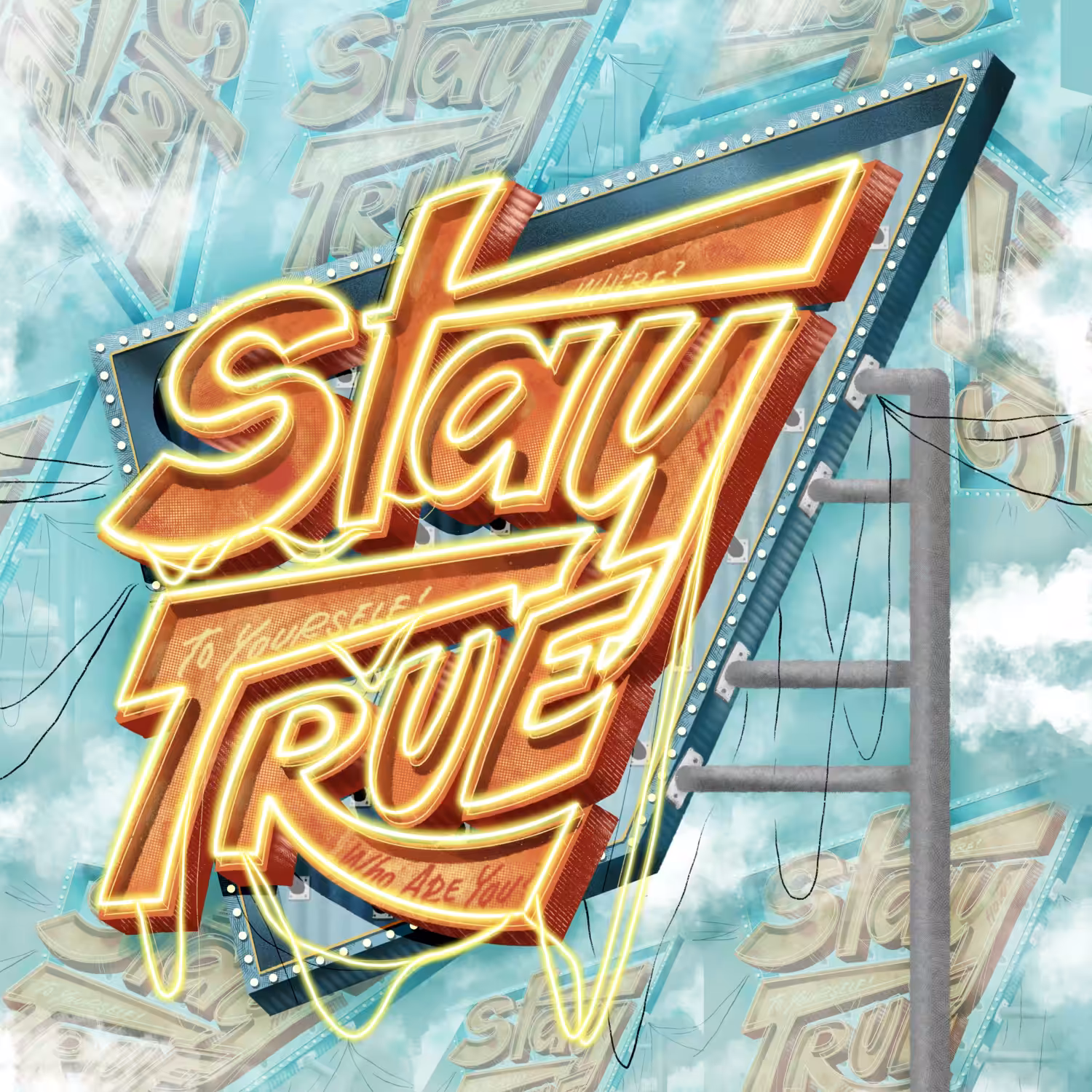 Lettering #009: Stay True