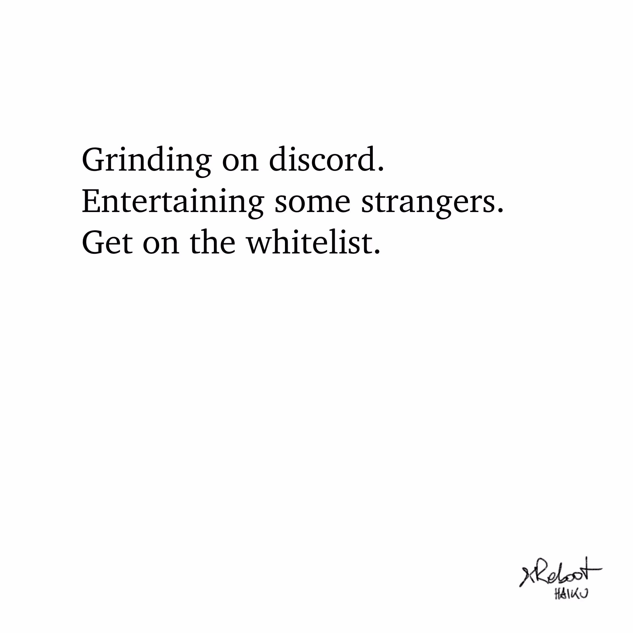 haiku 13: haiku #3