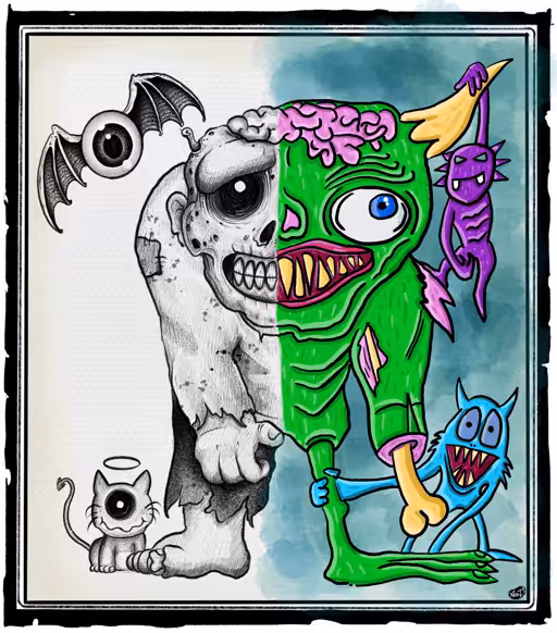 Smile Now #91 X (the Nightmare Creatures)