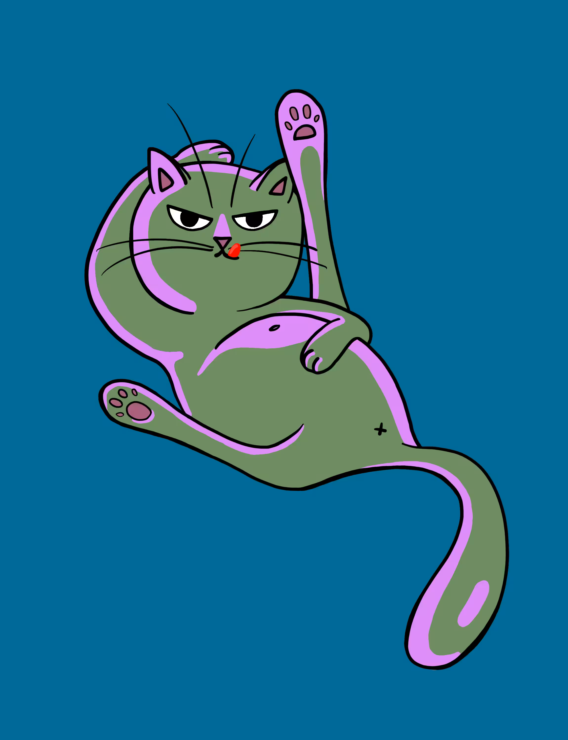 Lazy Cat 0013