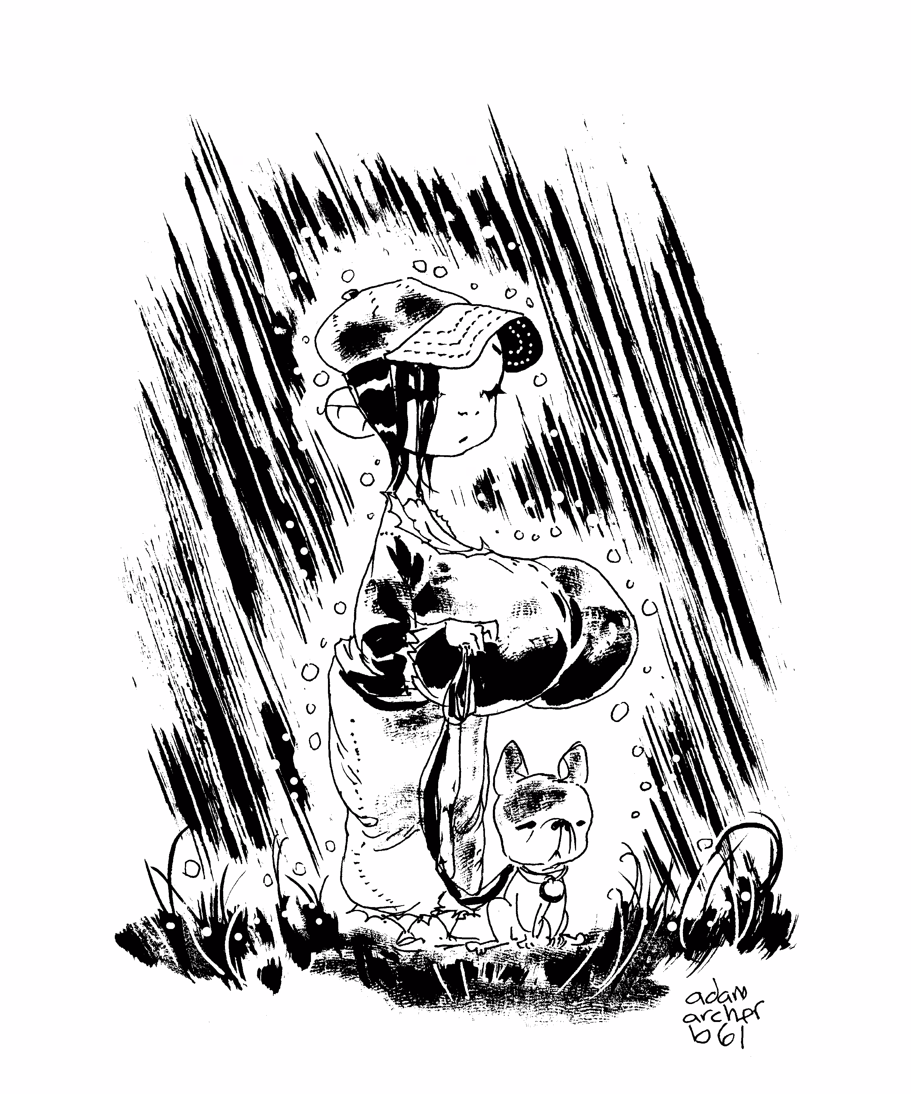 adam archer's doodles: black series 061