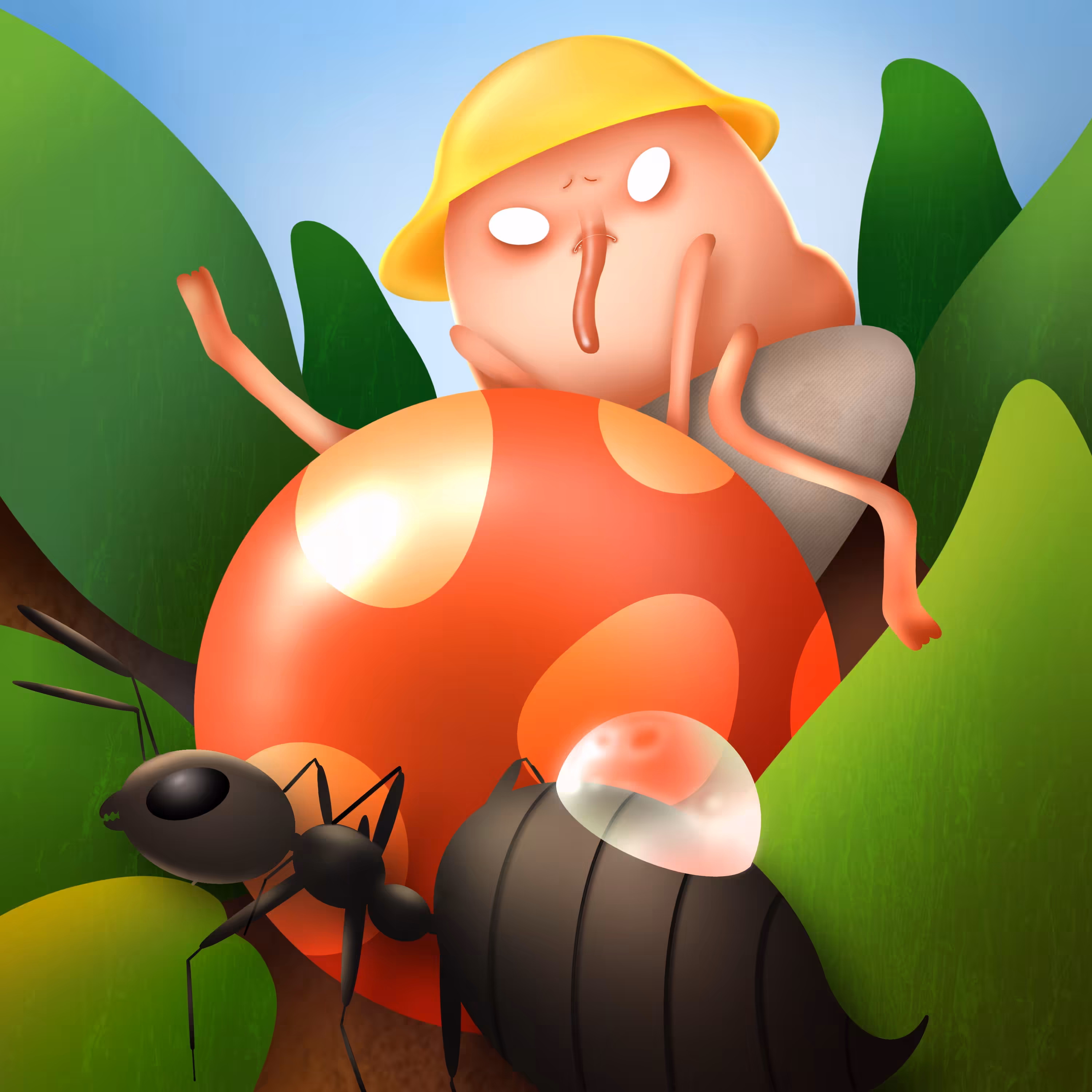 Mushroom rider