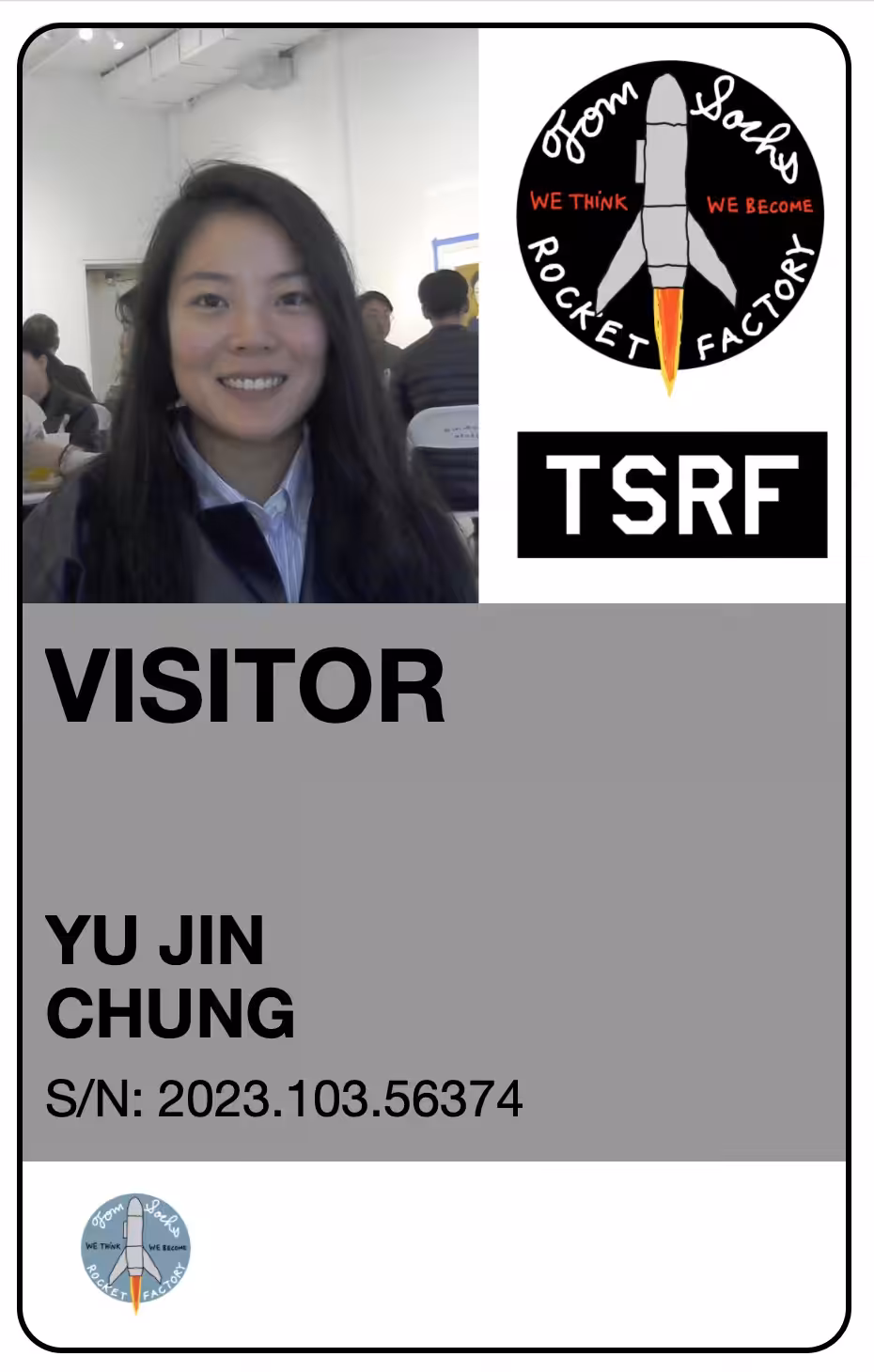 TSRF ID S/N 2023.103.56374