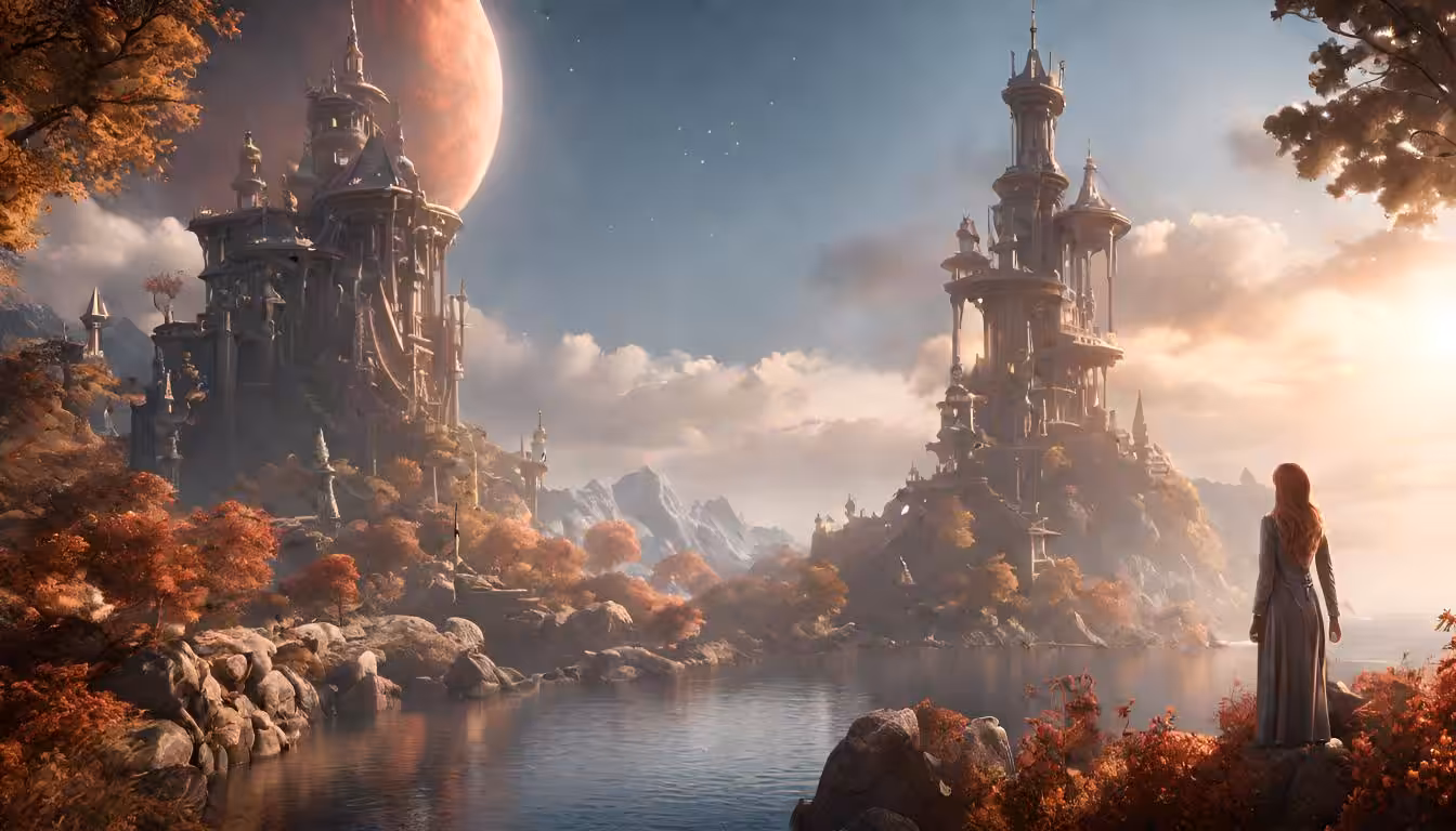 A Woman In A Fantasy World