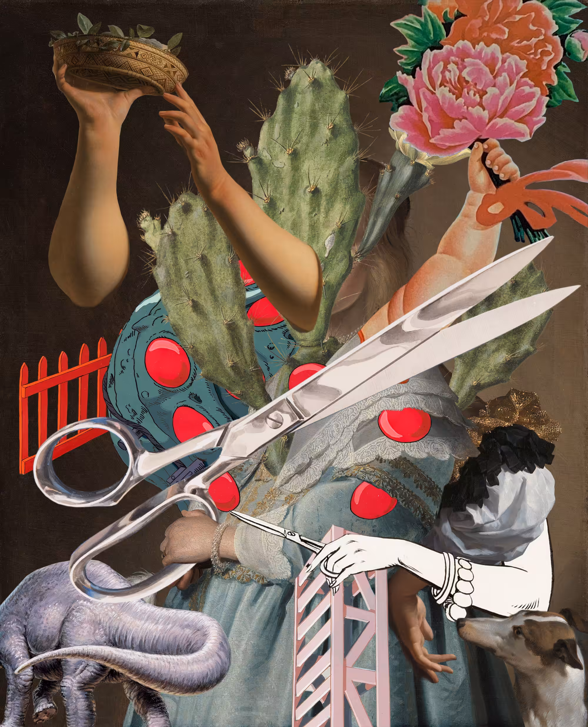 Surreal Exploration in Collage