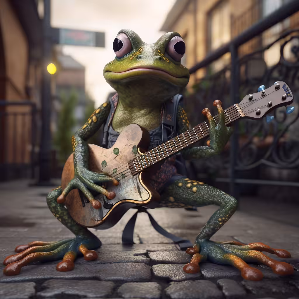 005 Fifi the fabulous French Frog
