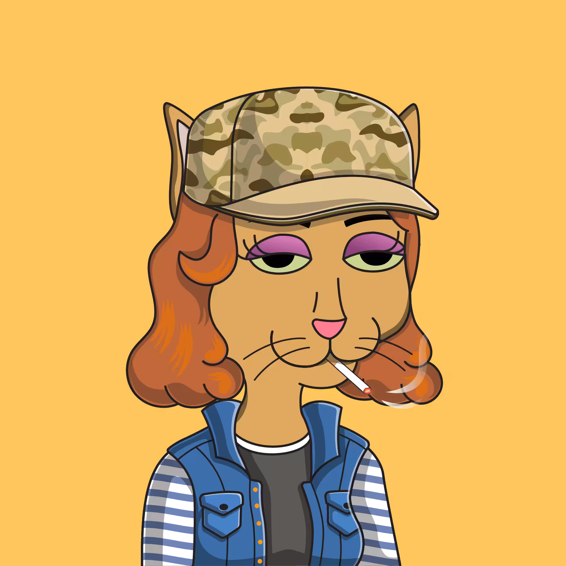 Girl Cat #621