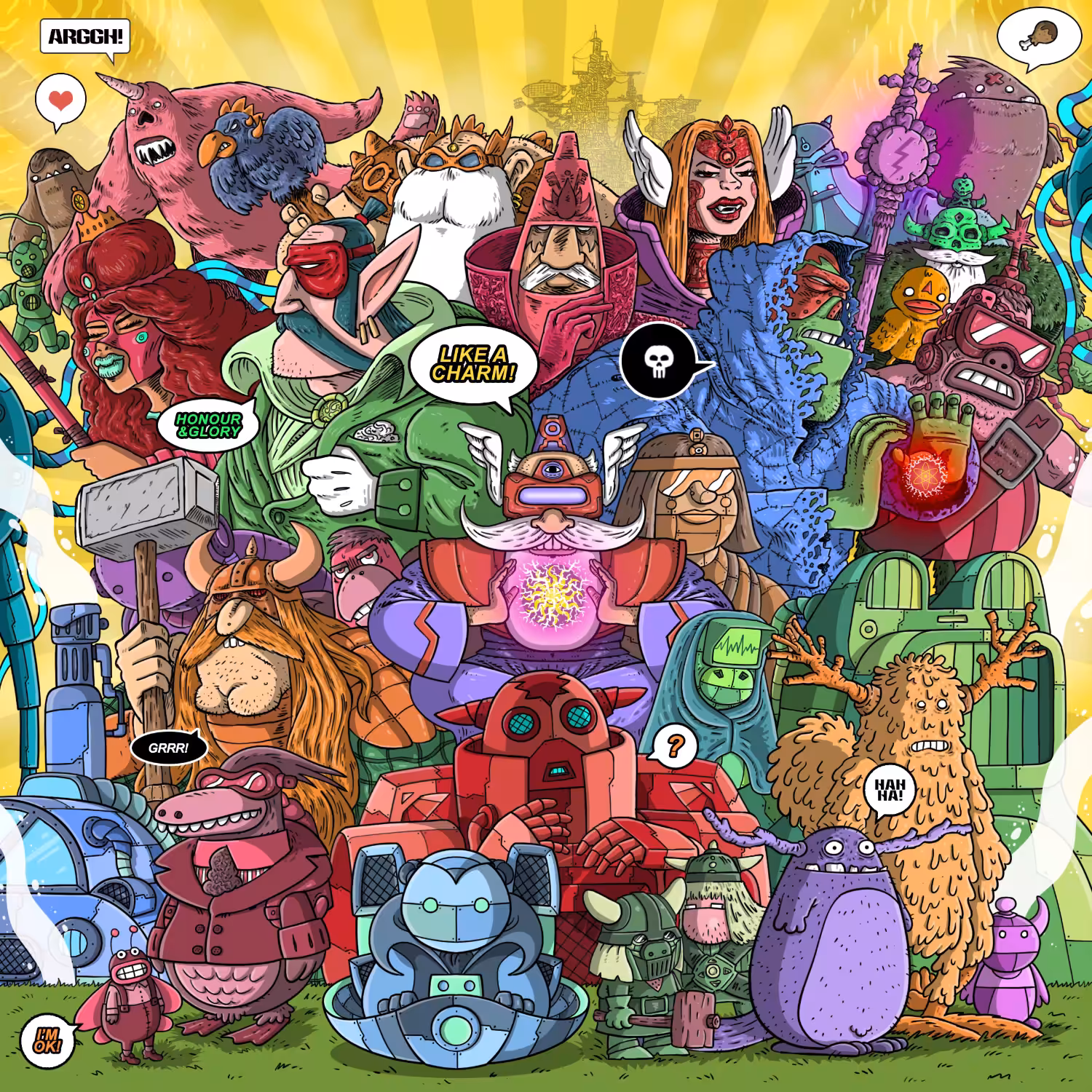 Creators of an Unknown Universe