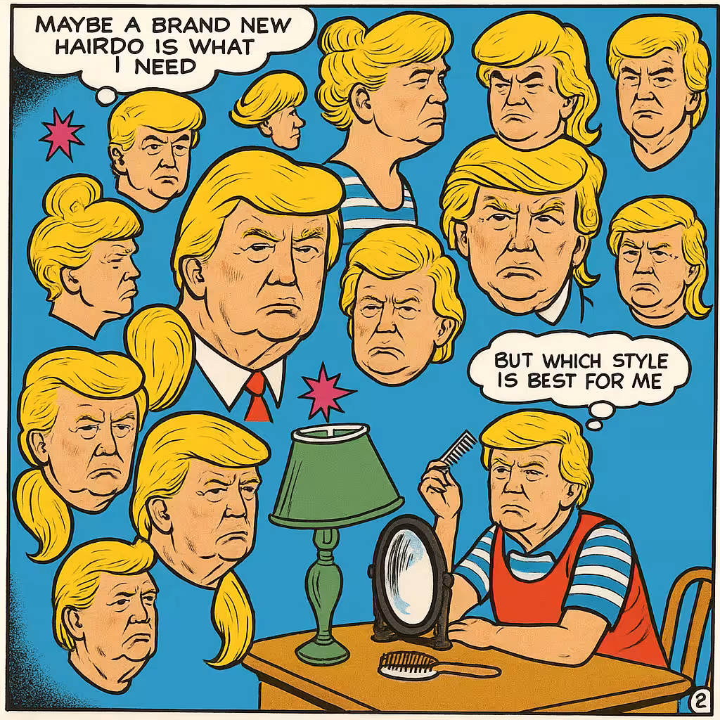 A BRAND NEW HAIRDO
