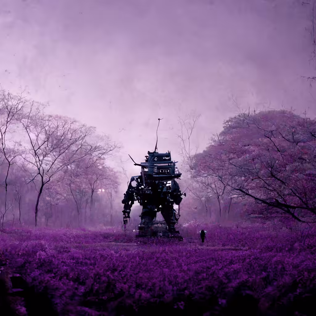 Puprle forest