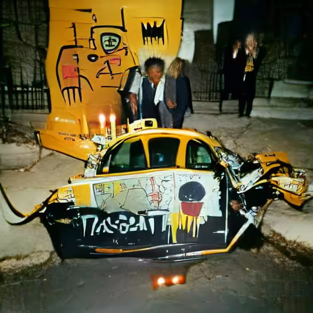 Basquiat taxi #1