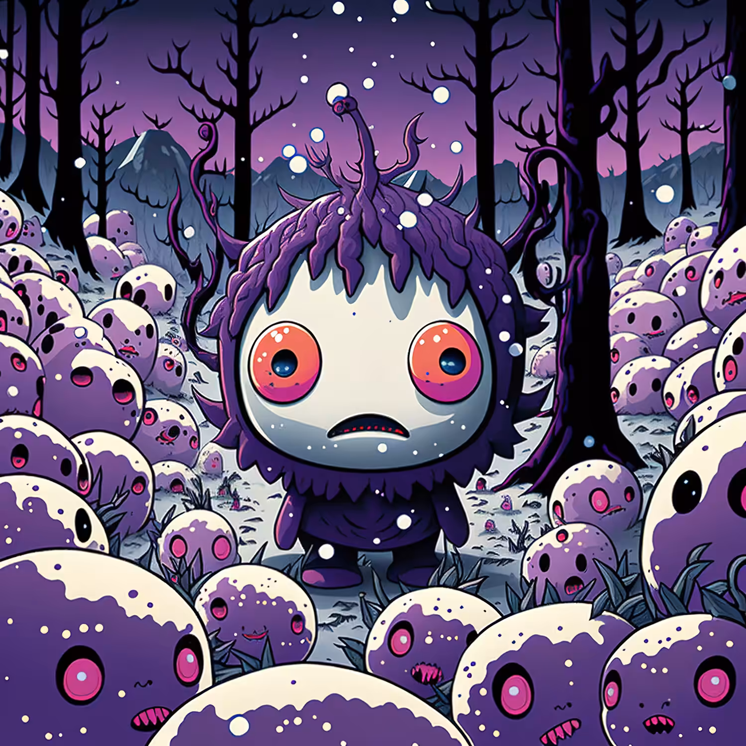 Snow Hell - Purple