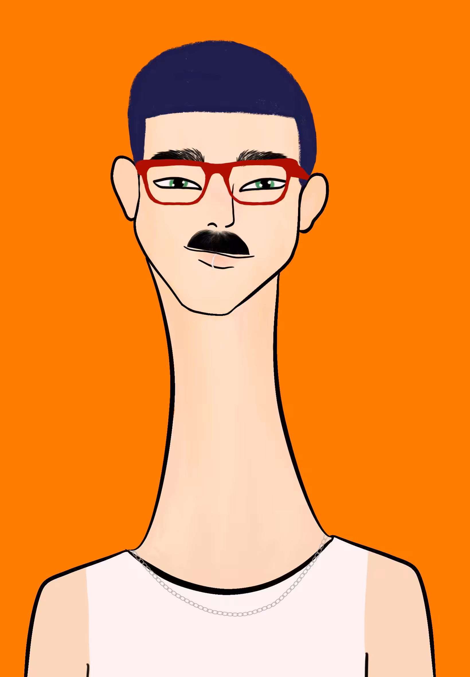 Long Neckie Fellas #2067