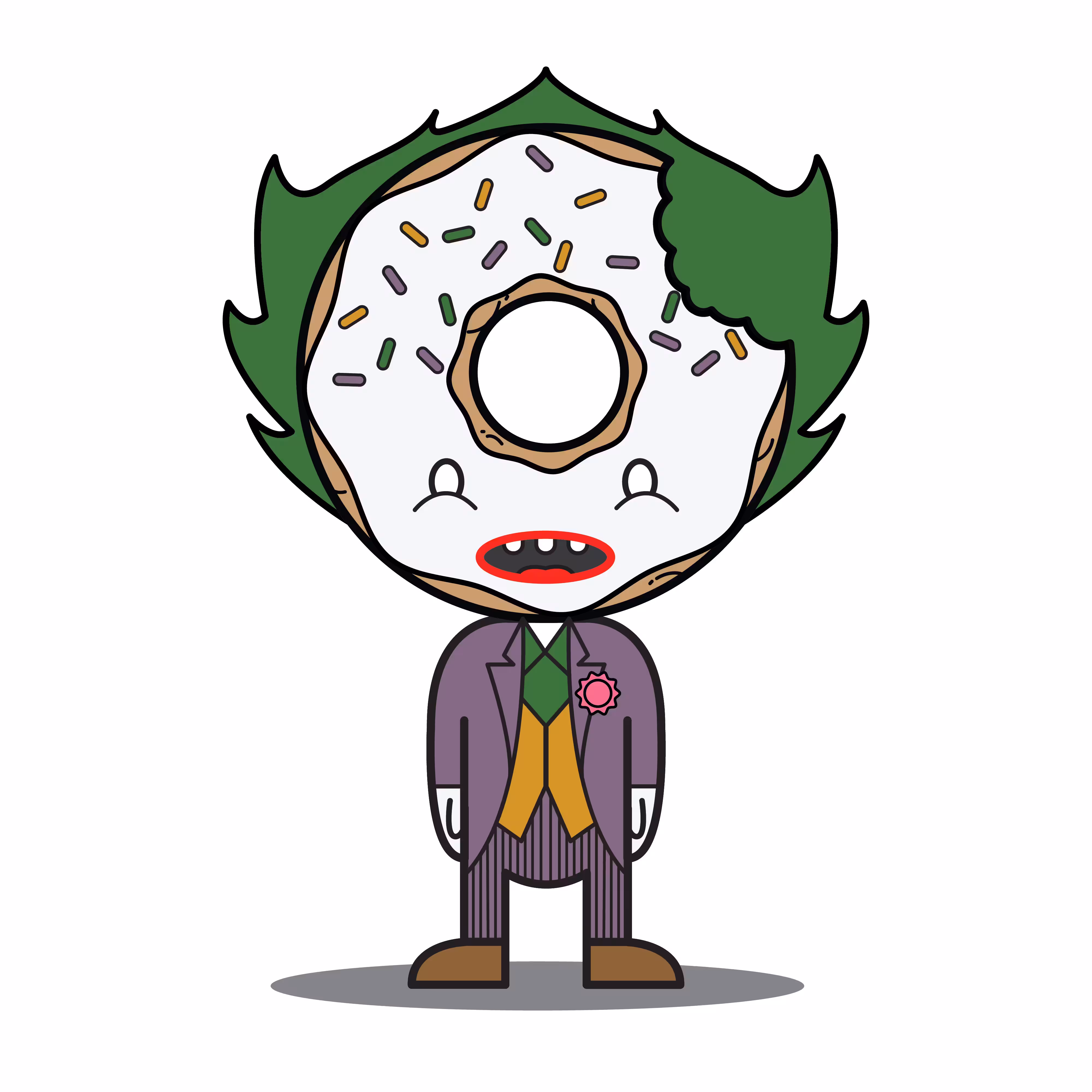 Butternut Deluxe 1s: Joker Deluxe “DONUT HEADS” - #84