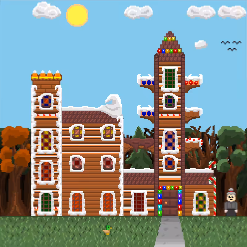 2D Mansion Candy House #48